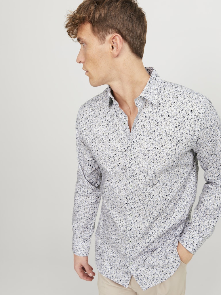 BLANORDIC PRINT SHIRT LS - BEST CLOTHES