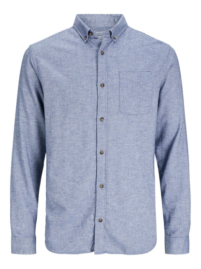 CLASSIC MELANGE SHIRT LS - BEST CLOTHES