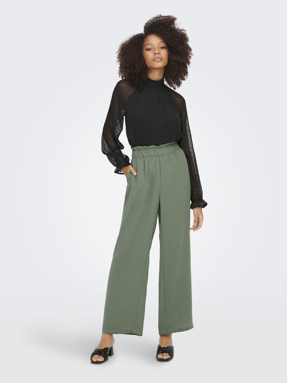 DIVYA LIFE HW WIDE PANT - BEST CLOTHES