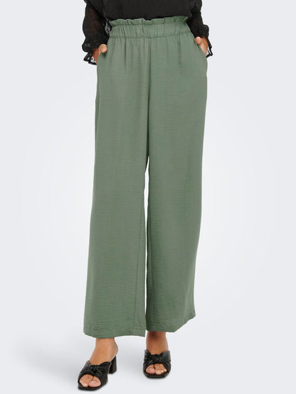 DIVYA LIFE HW WIDE PANT - BEST CLOTHES