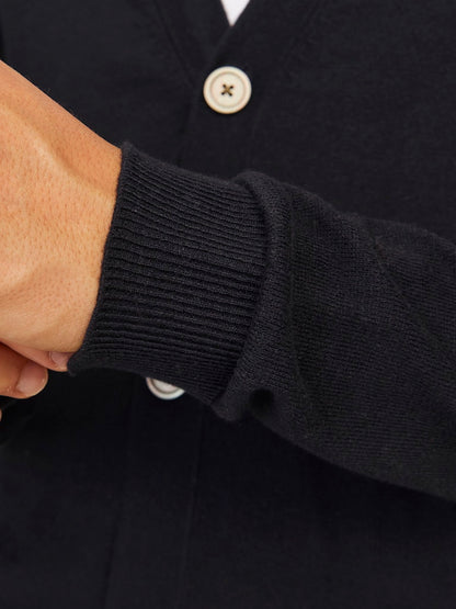 EMIL KNIT BUTTON CARDIGAN - BEST CLOTHES