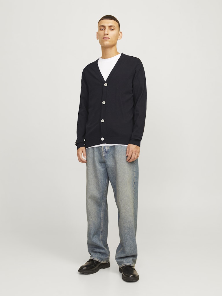 EMIL KNIT BUTTON CARDIGAN - BEST CLOTHES