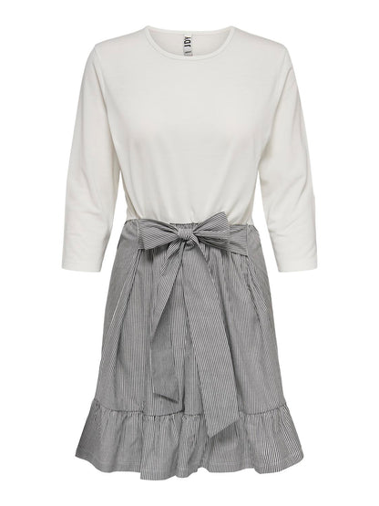 GABRIELLA 3/4 MIX DRESS - BEST CLOTHES