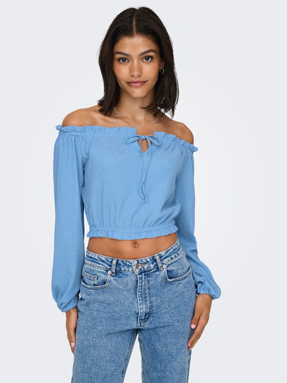 HANNAH BOATNECK TOP - BEST CLOTHES