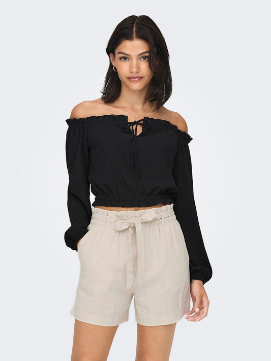 HANNAH BOATNECK TOP - BEST CLOTHES