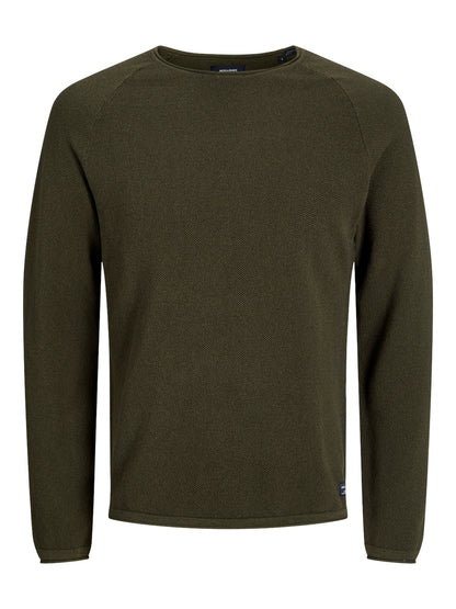 HILL KNIT CREW NECK - ekologisk bomull - BEST CLOTHES