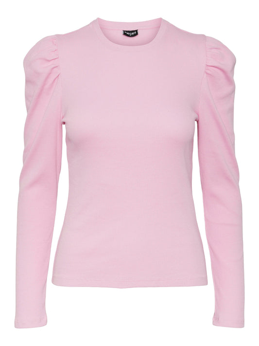 JANNA LS O-NECK LÅNGÄRMAT DAM TOPP - BEST CLOTHES