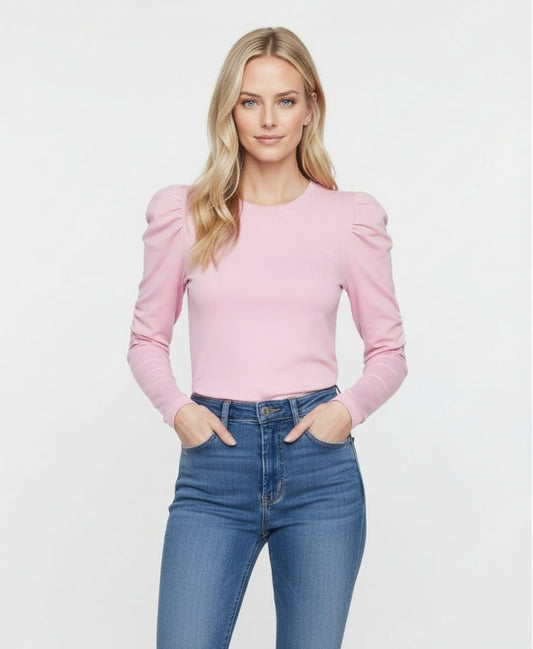 JANNA LS O-NECK LÅNGÄRMAT DAM TOPP - BEST CLOTHES