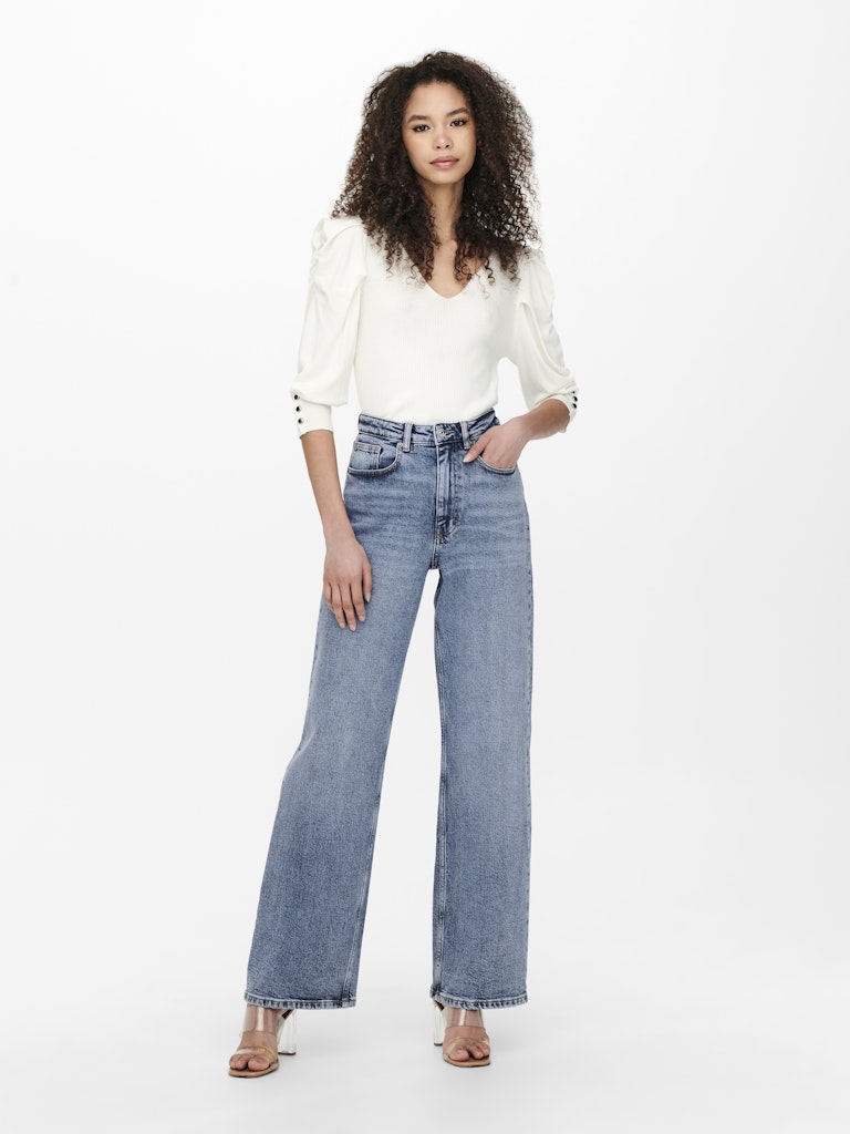 JUICY HW WIDE LEG JEANS 365 - BEST CLOTHES
