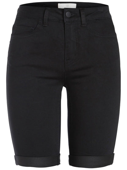 JUST JUTE LONG SHORTS BL - BEST CLOTHES