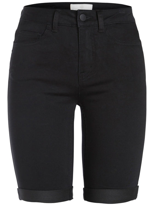 JUST JUTE LONG SHORTS BL - BEST CLOTHES