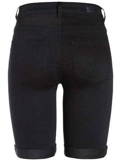 JUST JUTE LONG SHORTS BL - BEST CLOTHES