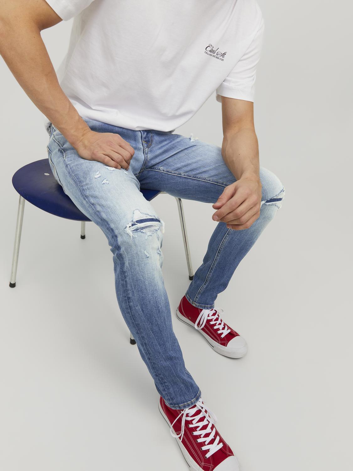 LIAM SEAL GE 484 RIPPED JEANS - BEST CLOTHES
