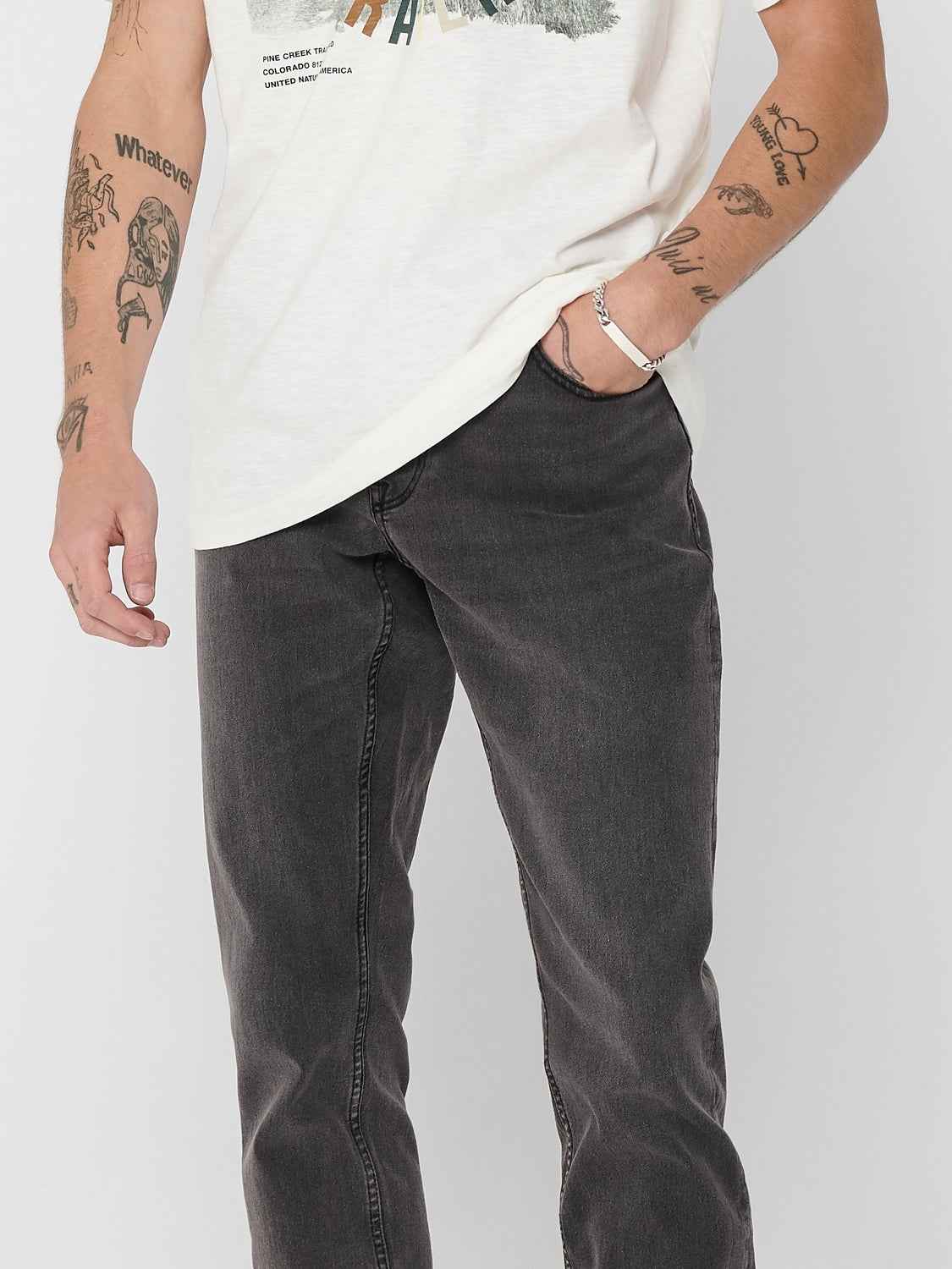 LOOM JEANS DK GREY - BEST CLOTHES