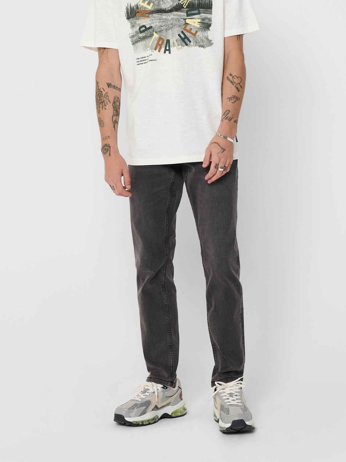 LOOM JEANS DK GREY - BEST CLOTHES