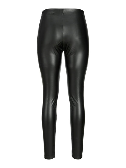 MEGAN FAUX LEATHER LEGGINGS - BEST CLOTHES