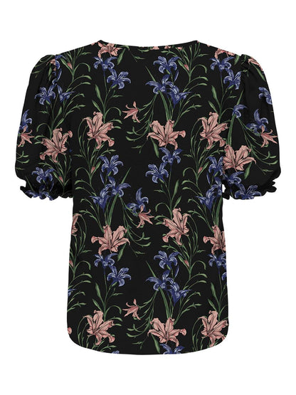 NOVA LUX SS BLAIR TOP AOP - BEST CLOTHES