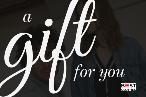 Presentkort gift for you - BEST CLOTHES