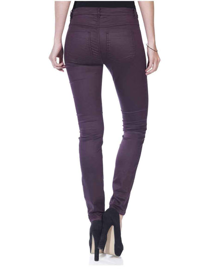 OLIVIA ZIP COATED PANT - BEST CLOTHES