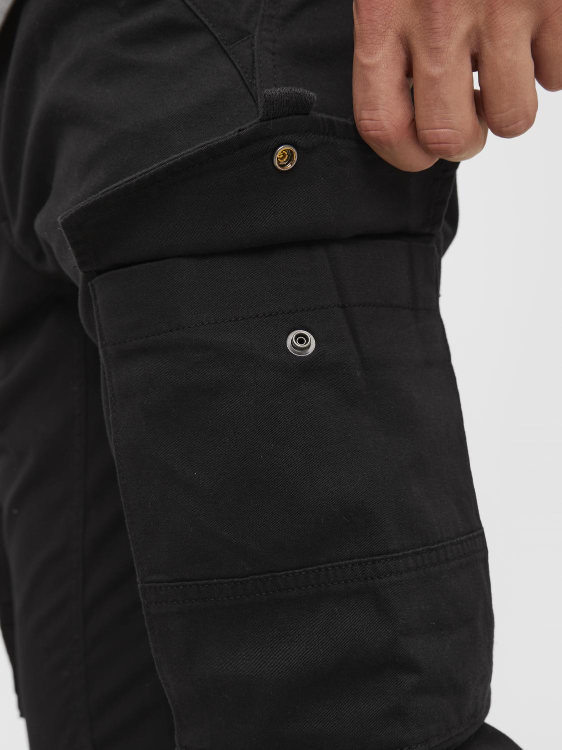 PAUL FLAKE 542 BLACK CARGO PANT - BEST CLOTHES