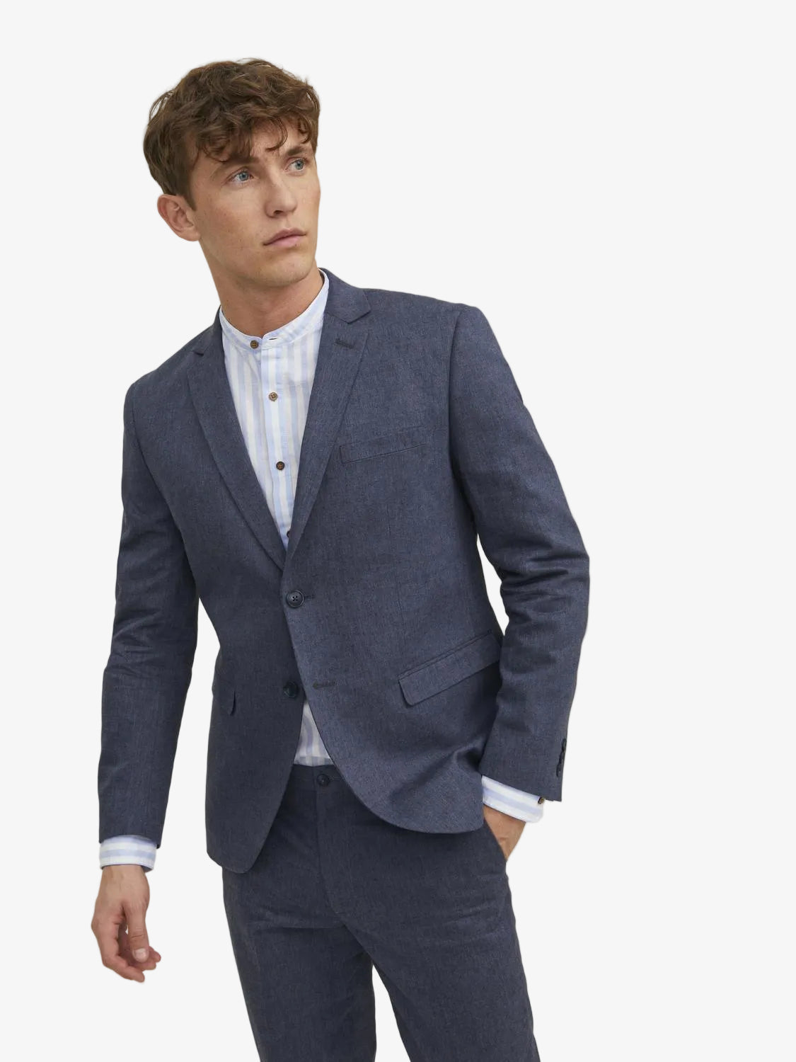 RIVIERA LINEN BLAZER SLIM FIT - BEST CLOTHES