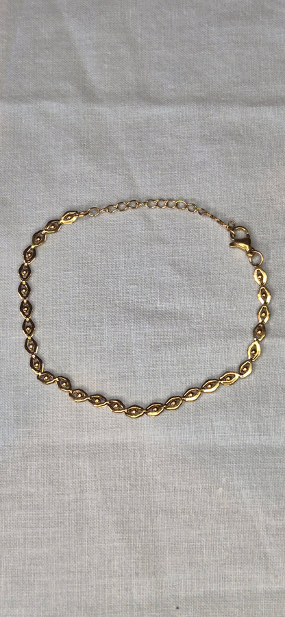 Öga Armband Guld Dam