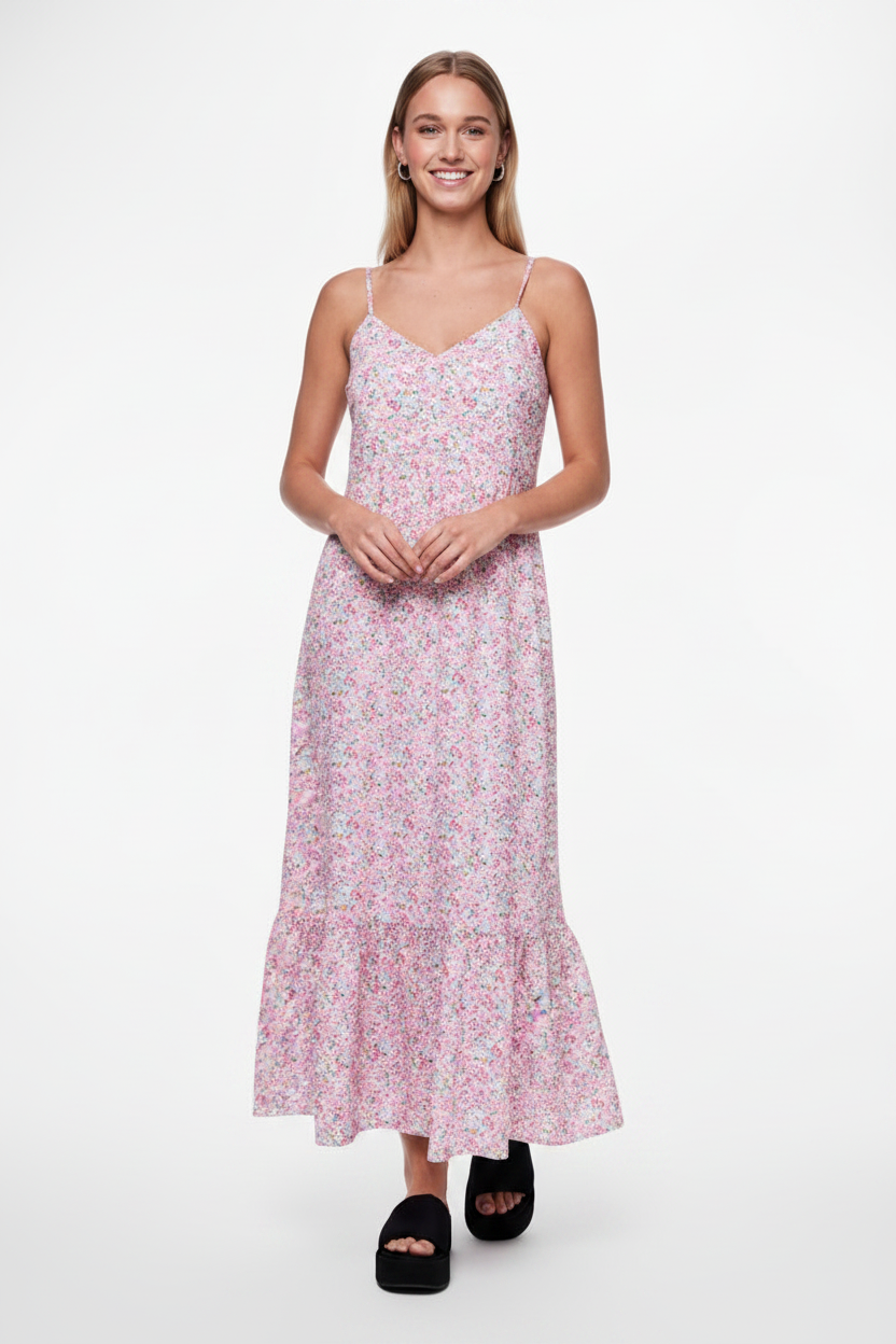 SADE STRAP LONG DRESS