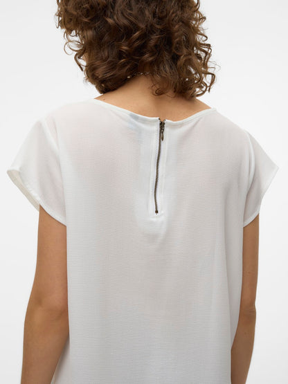 SAKI SS ZIP TOP - BEST CLOTHES