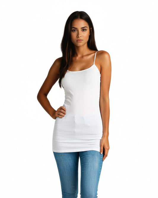 SEAMLESS LONG STRAP TOP - BEST CLOTHES