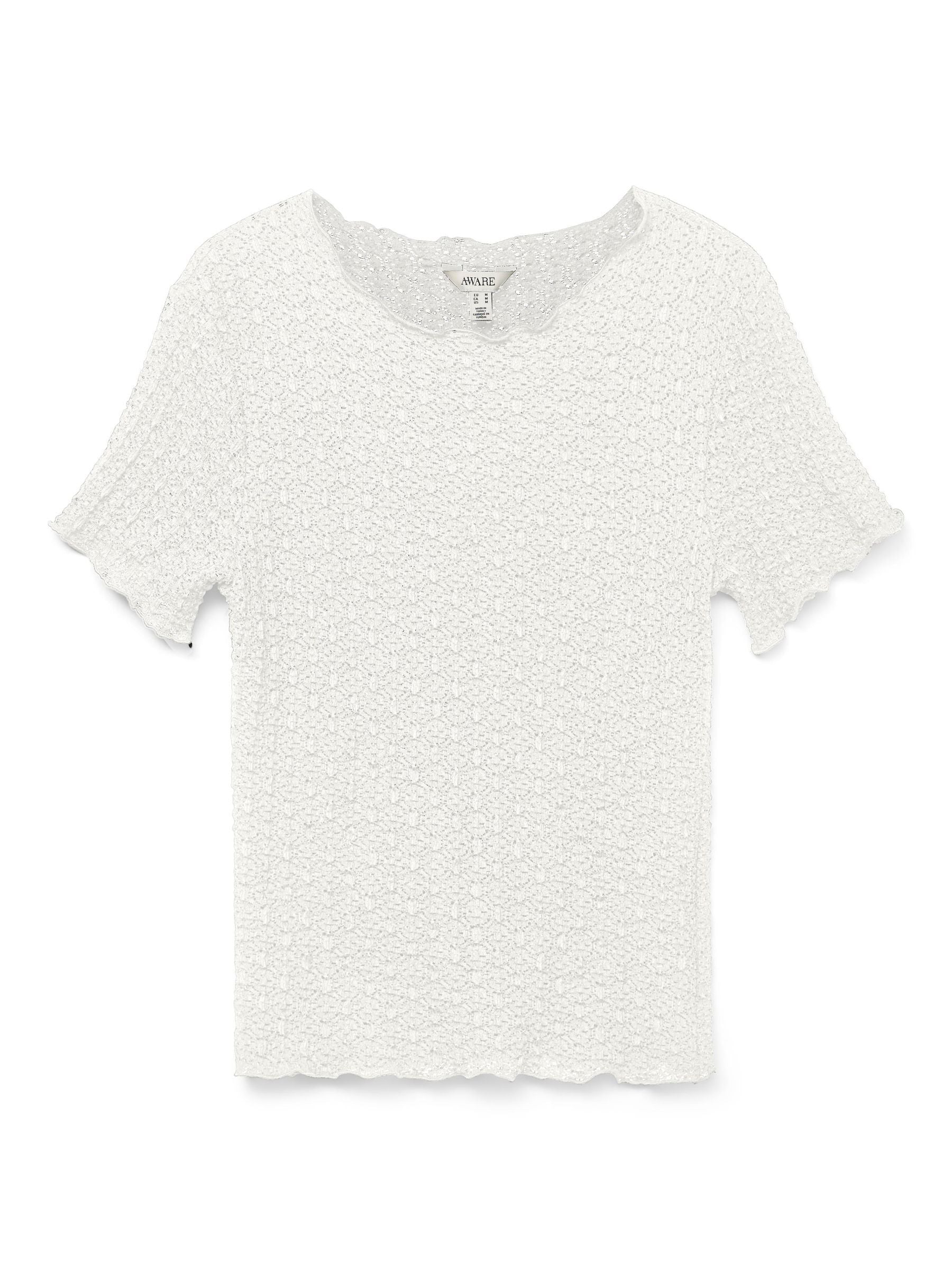 SHELBY SS O-NECK SHORT TOP - BEST CLOTHES