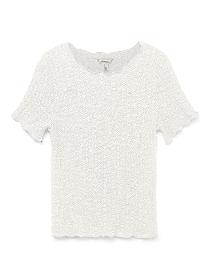 SHELBY SS O-NECK SHORT TOP - BEST CLOTHES