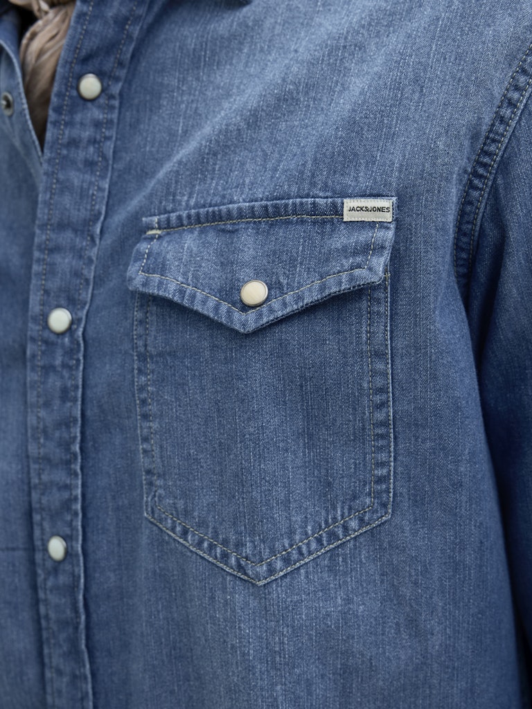 SHERIDAN DENIM SHIRT LS - BEST CLOTHES