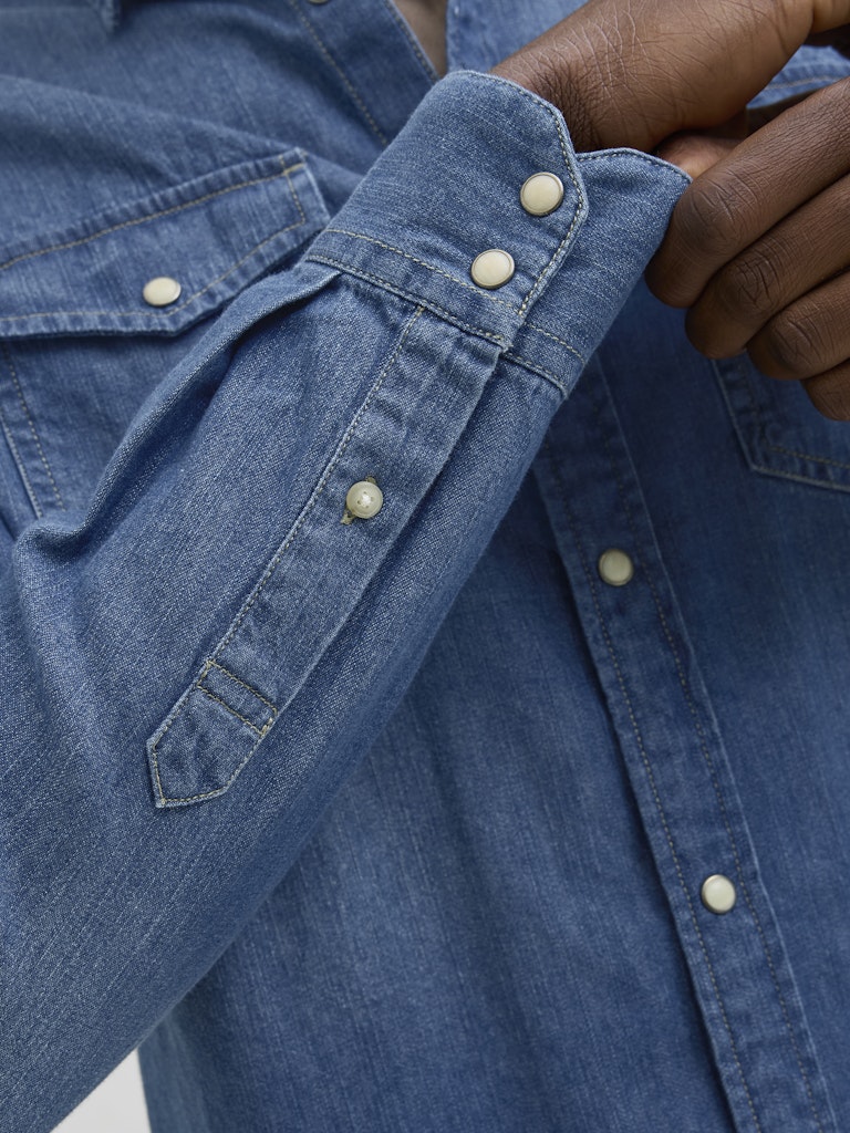 SHERIDAN DENIM SHIRT LS - BEST CLOTHES