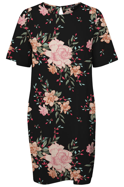 SIMPLY EASY VISC 2/4 SHORT DRESS - BEST CLOTHES