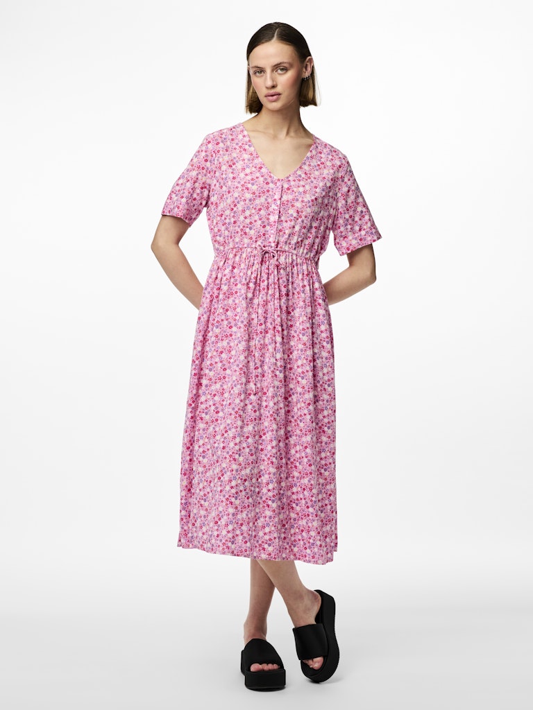 TALA SS STRING TIE MIDI DRESS - BEST CLOTHES