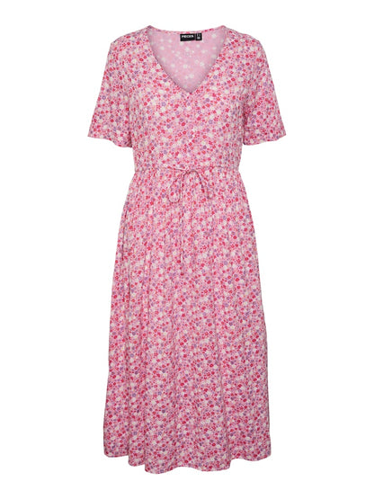 TALA SS STRING TIE MIDI DRESS - BEST CLOTHES