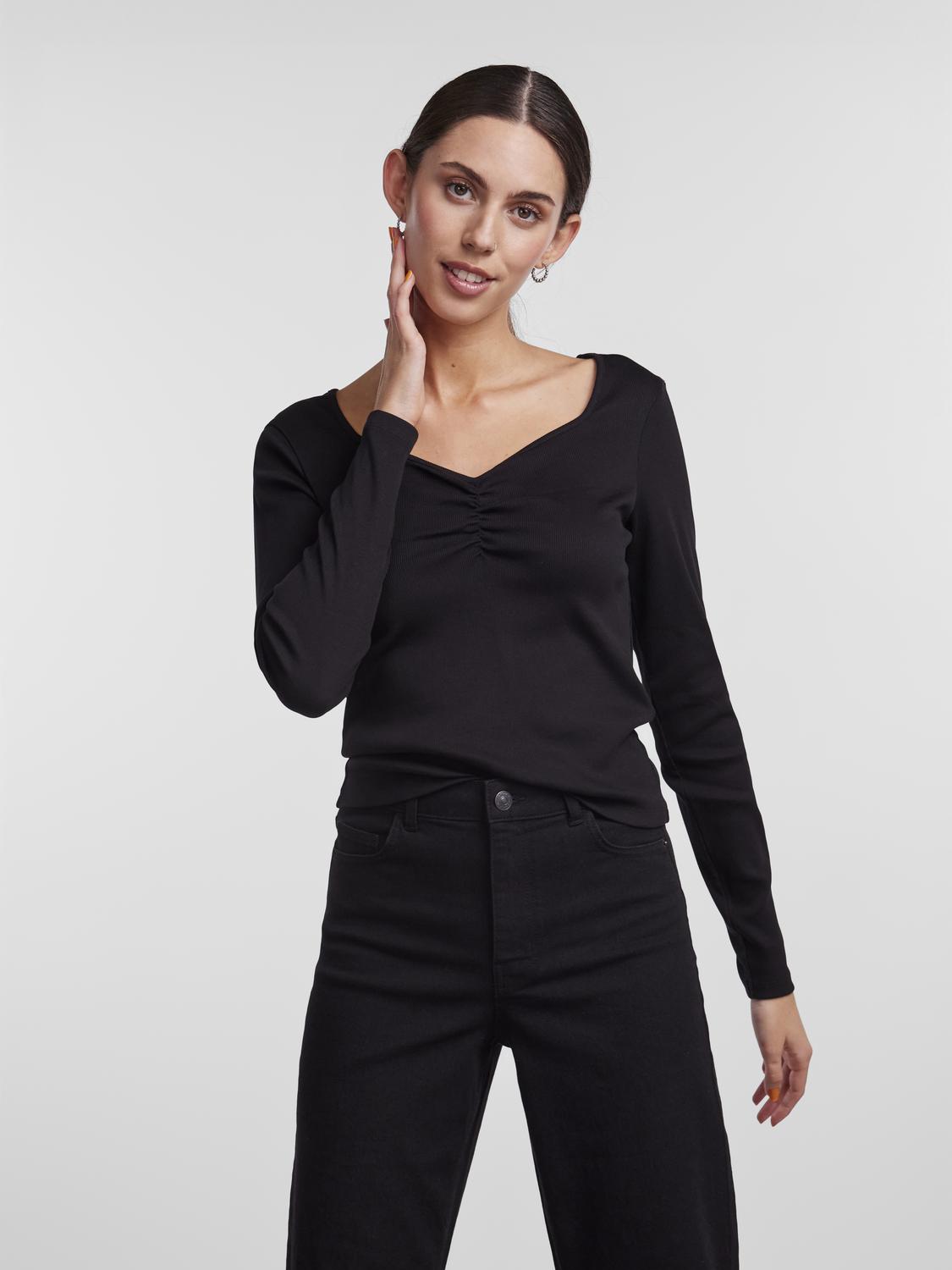 TANIA LS TOP - BEST CLOTHES