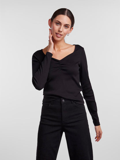 TANIA LS TOP - BEST CLOTHES