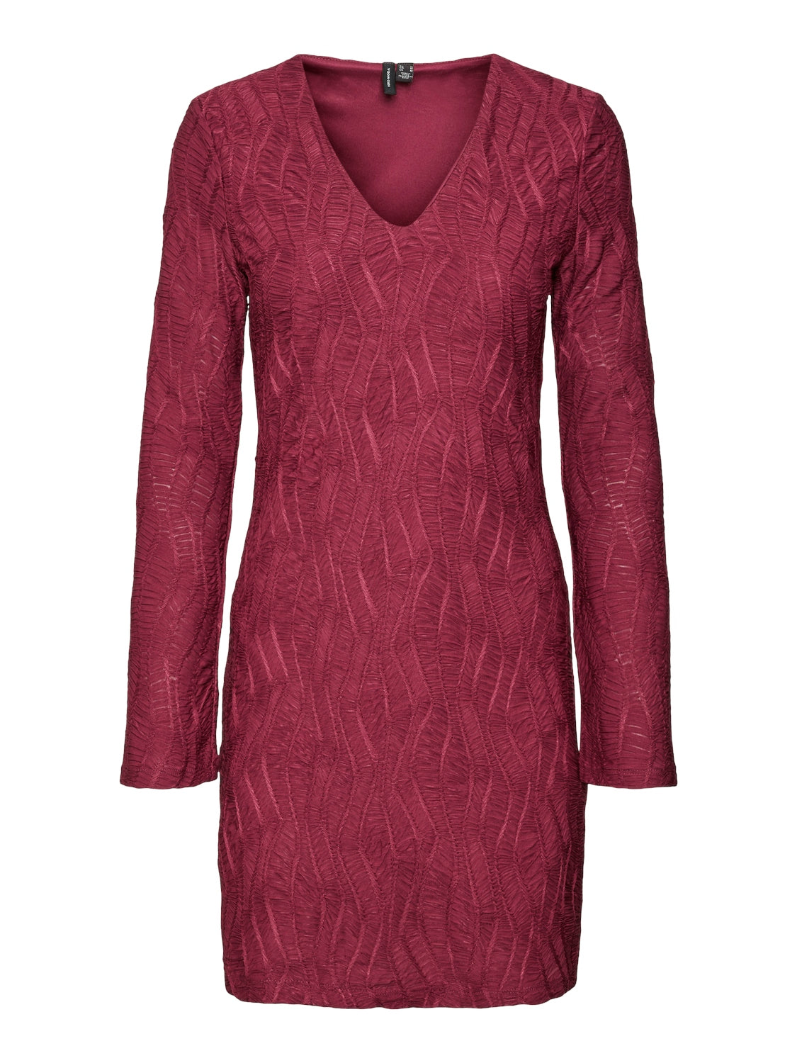 VIVA LS V-NECK DRESS - BEST CLOTHES